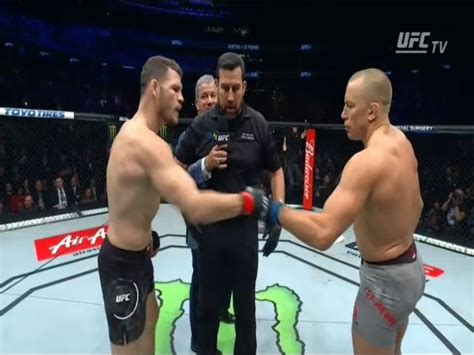 gsp bisping full fight.